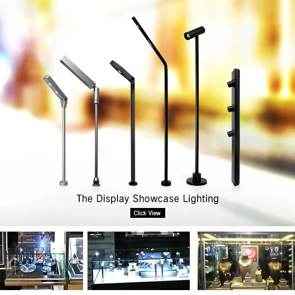 Movable 3W Jewelry Showcase LED Cabinet Light LN7328C