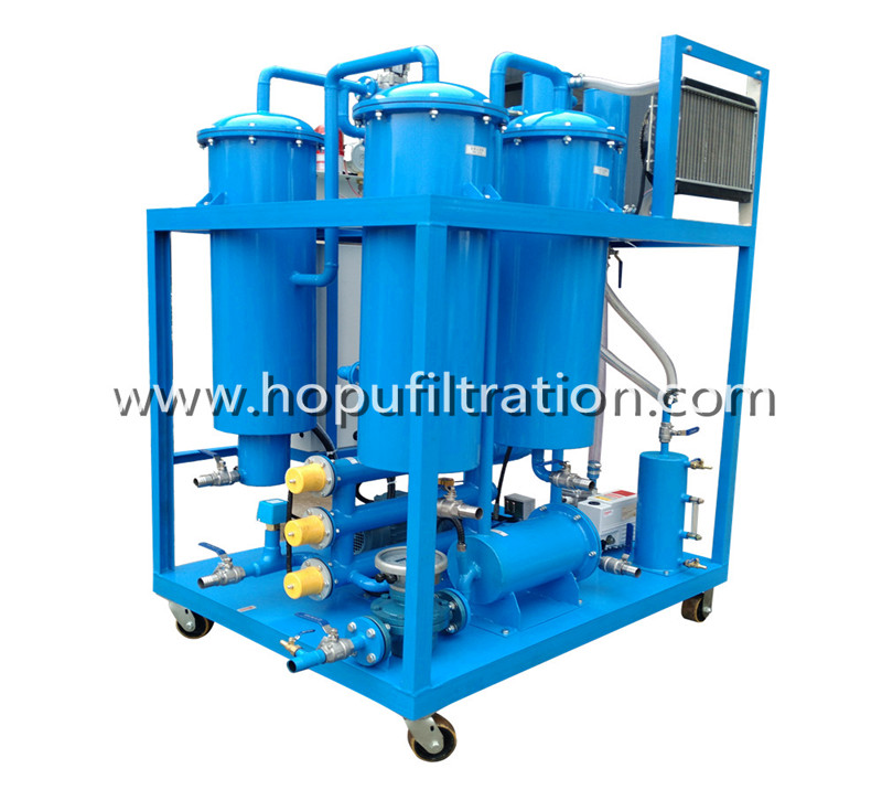 Hot Sale Vacuum Turbine Oil Purification Plant Lubricant Treatment MachineVacuum Dehydration and Degassing