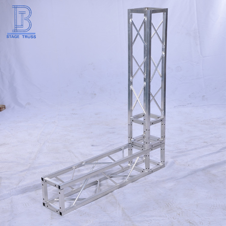 200 200 mm Aluminum Square Tube Screw Stage Truss Equipment for Trade Show Booth