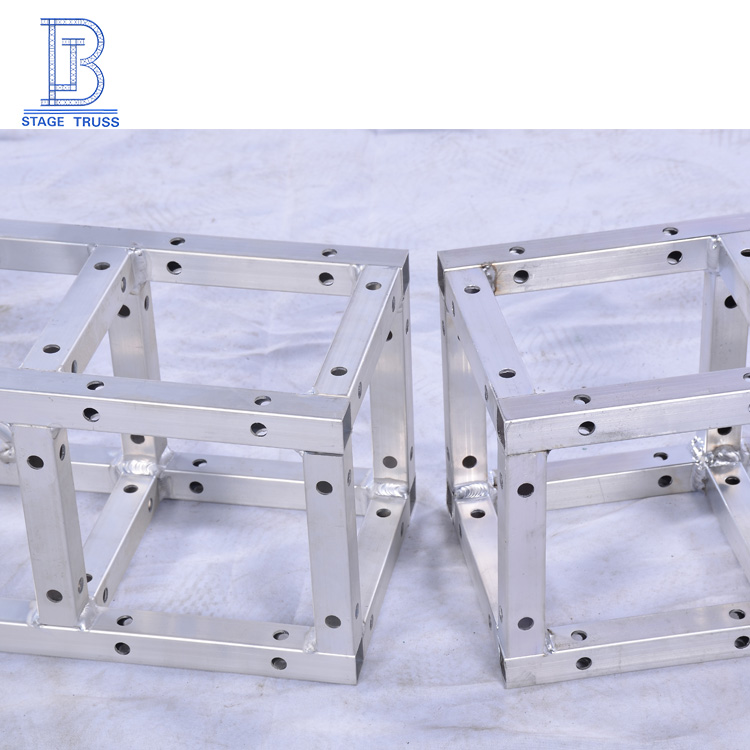 200 200 mm Aluminum Square Tube Screw Stage Truss Equipment for Trade Show Booth