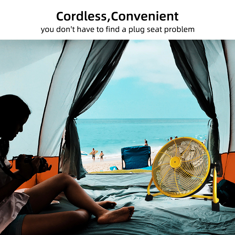 popular factory directly selling floor standing rechargeable fan