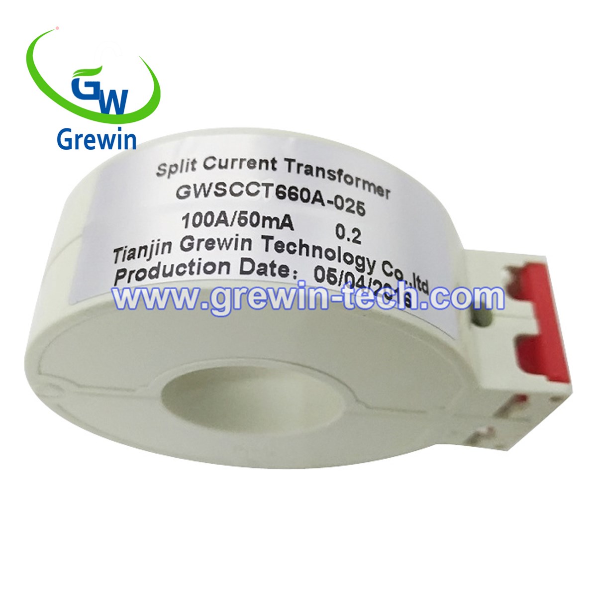 25kHz 02 Accuracy Split Core Current Transformers Portable CT for Testing