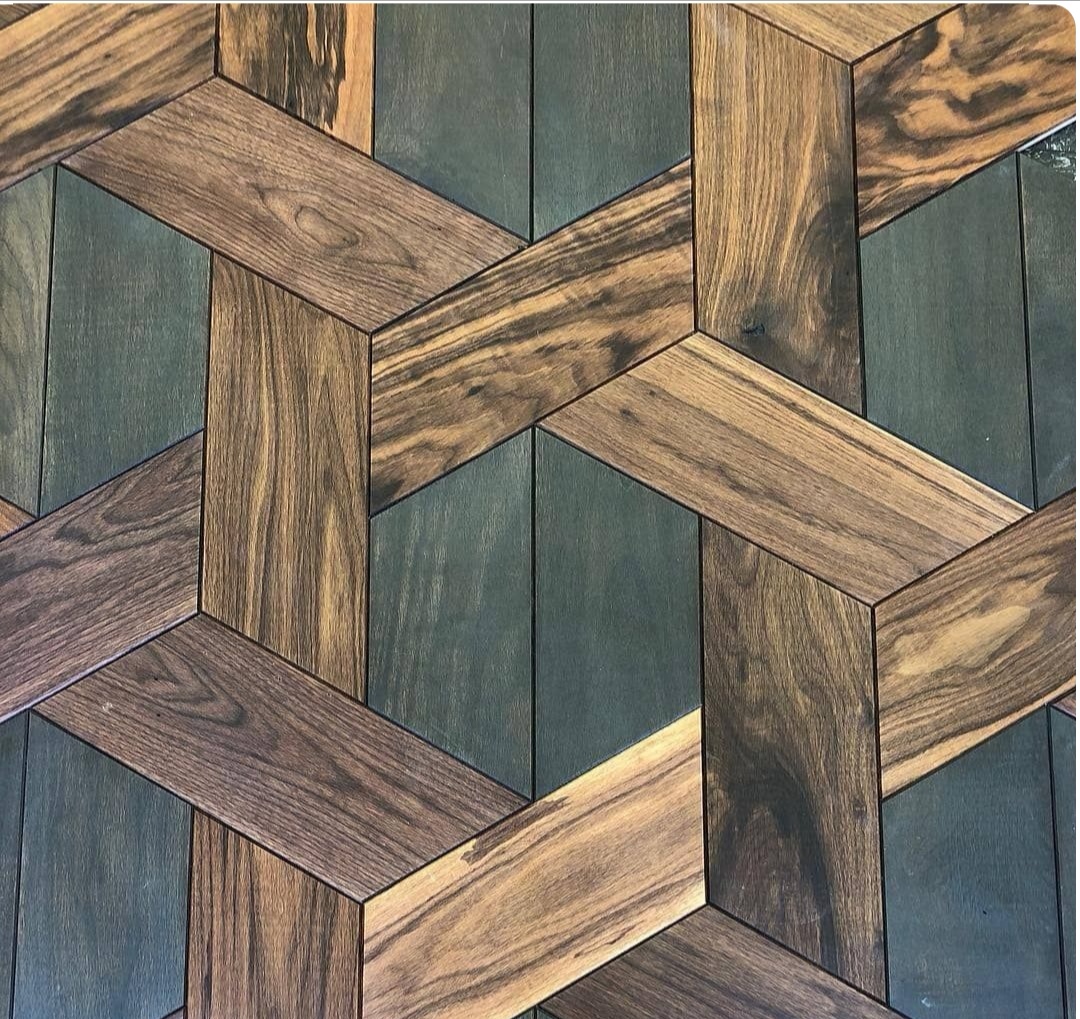 Chevron 2 Trapezoid Parquet Tiles
