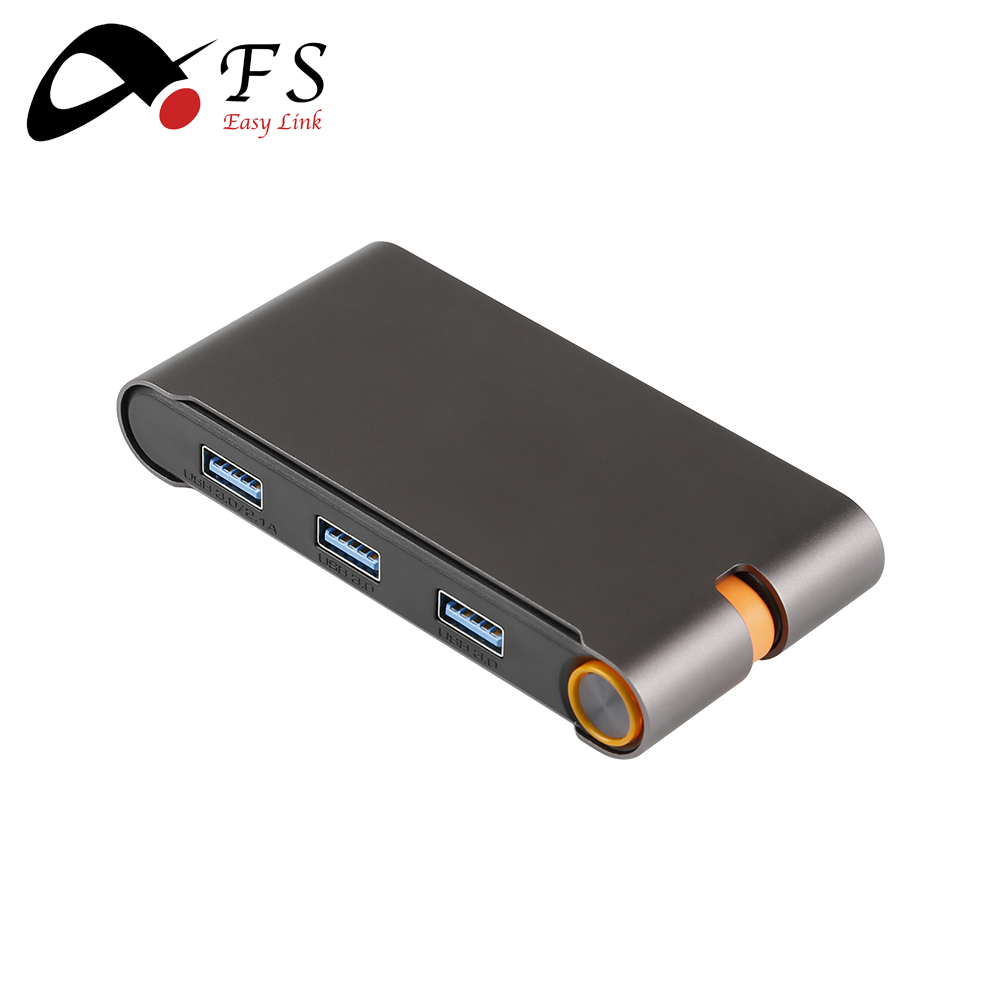 HOTSALE Pocket friendly size 3USB 30 RJ45PD USB type C to HD MI4K30Hz VGA