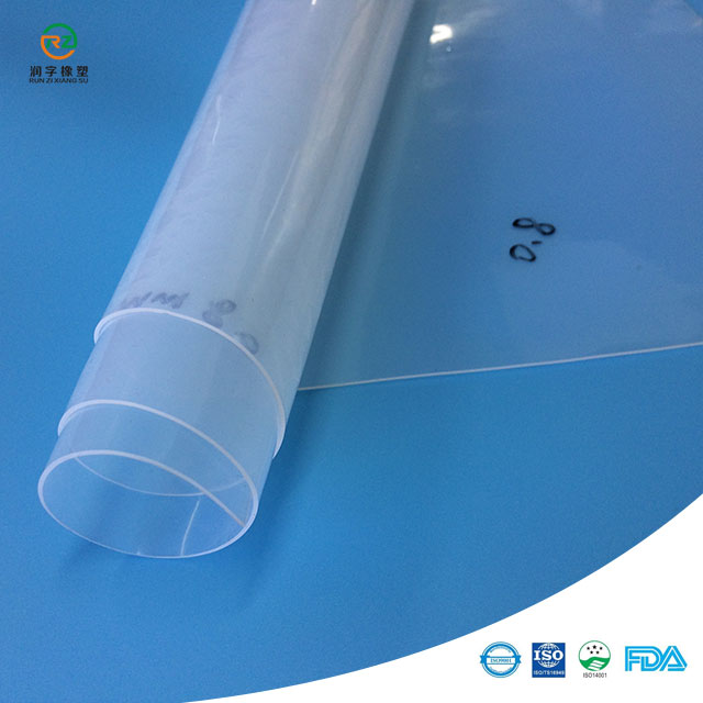 top quality 1mm silicone rubber sheet 1000x1mm translucent silicone rubber sheet