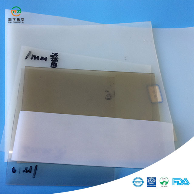 Factory direct OEM sticky silicone solid rubber sheeting