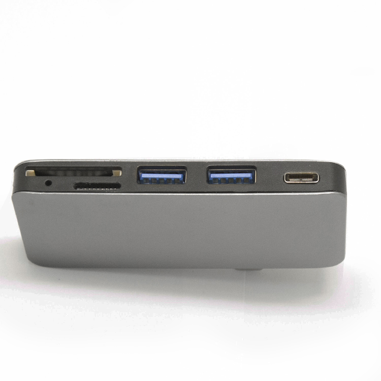6 in 1 Portable SpaceUSB C Hub Multiport Adapter USB30 SDTF Card Reader4K30Hz HDMIfor MacBook Air Pro and Other