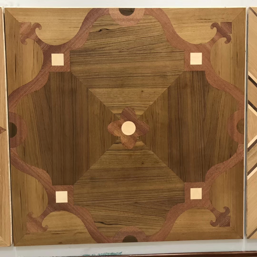 Curvilinear figure Parquet Squarre Parquet Tiles