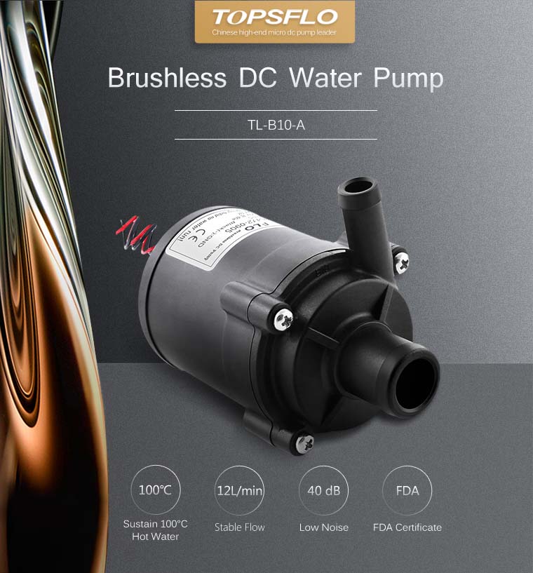 DC brushless motor TLB10 Centrifugal DC Mini Water Pump