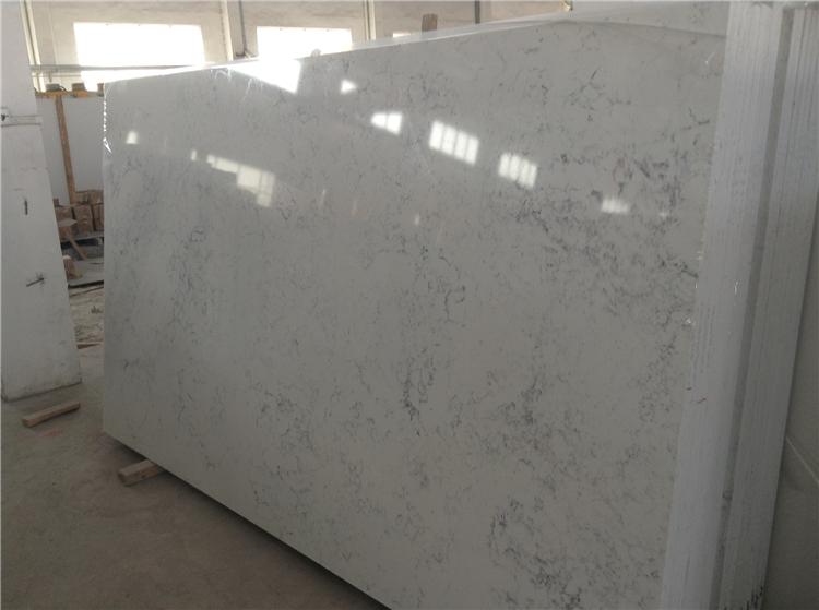 Volakas White Engineered Quartz Slab