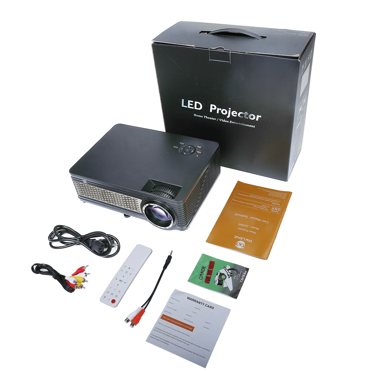 SD300 Multimedia LCD Projector 720P1080P