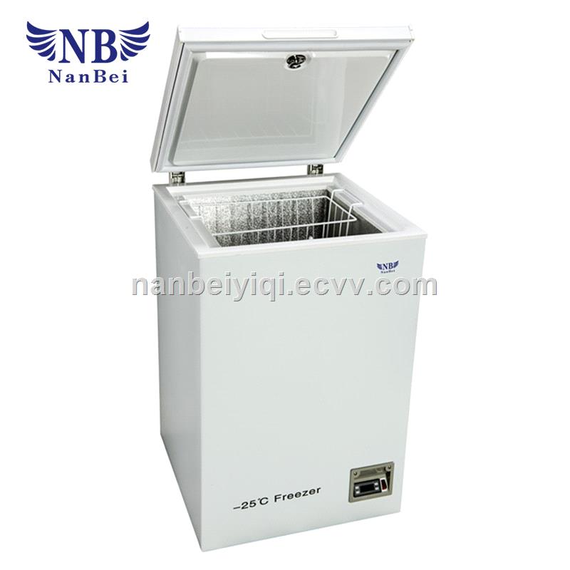 25 degree meidcal mini chest freezerlow temperature freezeropen top freezerhorizontal freezer