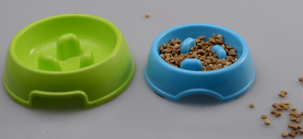Dog Feeder Slow Eating Pet Bowl EcoFriendly Durable NonToxic Preventing Choking Healthy Design Bowl for Dog Pet