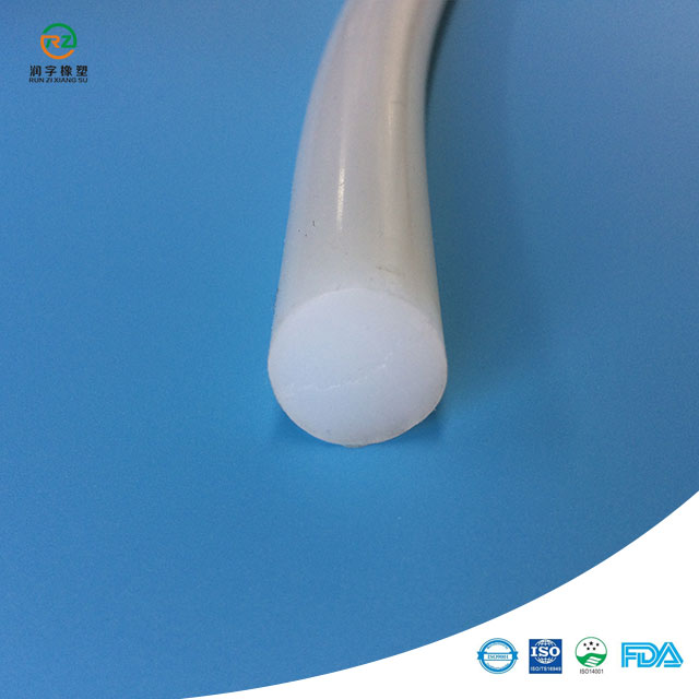 Heatresistant extruded silicone rubber seal strip