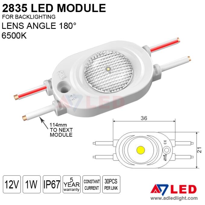 cerohs approved LED signage dc12v smd2835 LED module outdoor