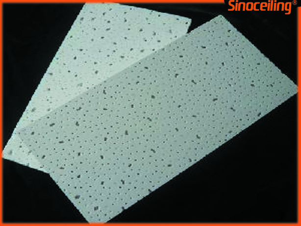 Acoustic Mineral Fiber Ceiling Tile Mineral Fiber Board