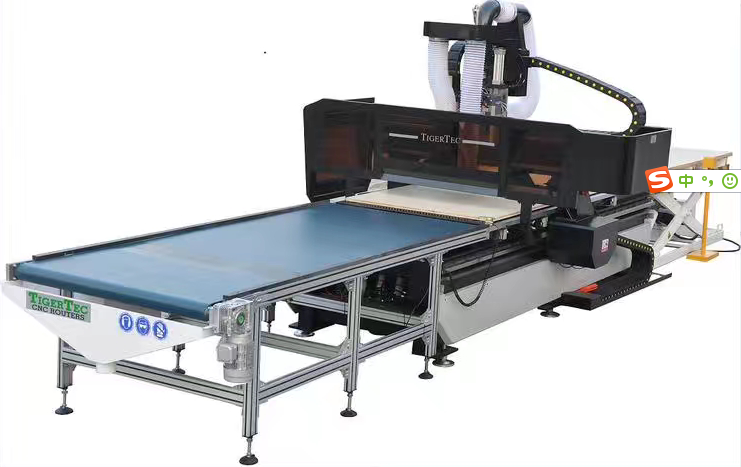 CNC Nesting Process Center CNC Router Machine