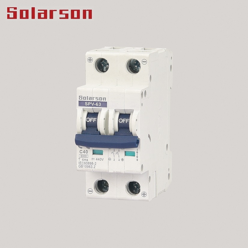 1000VDC Mini Circuit Breaker for Solar Energy Photovoltaic system 4P 16A20A25A