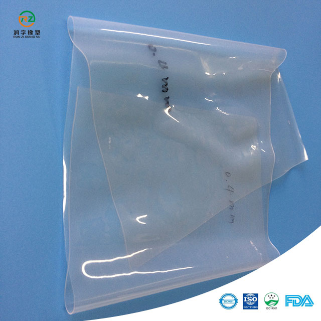 Thin synthetic silicone rubber sheet made in china