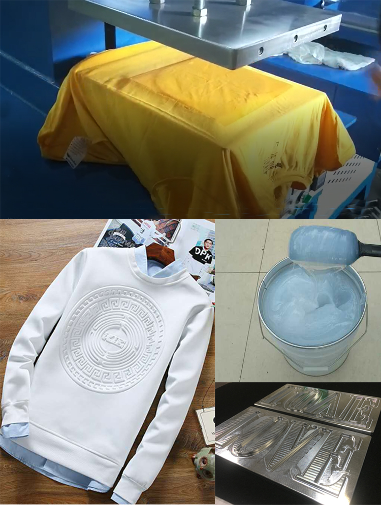 WenTao Clothing fabric bump embossing machine