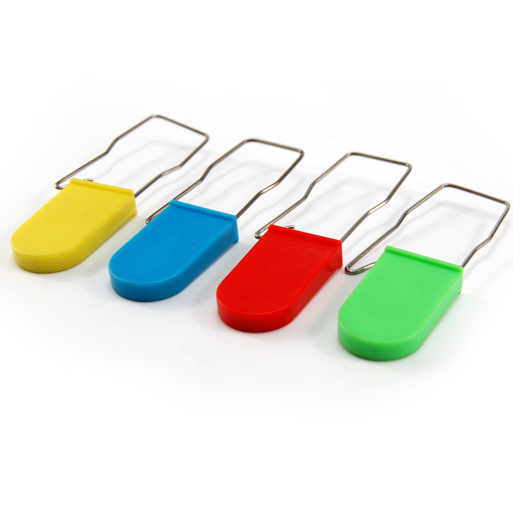 ECOPlastic Padlock Security Seal with Metal Wire Numbered and Barcode