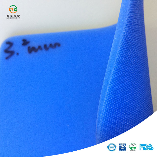 silicone rubber sheet translucentredbluegreenetc