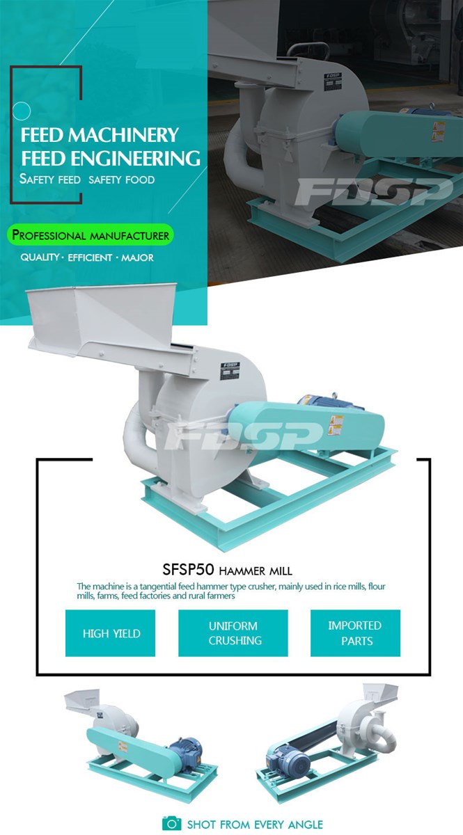 SFSP50 series Stalk Hammer Mill