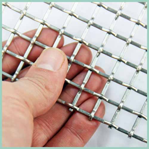 Stainless steel wire meshcrimped wirechain linkgabion meshdutch wovennickwire