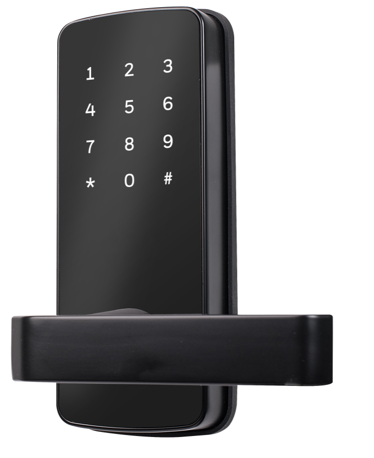 Smart Electronic Door LockHigh Security Hotel LockFinerprintPINMobile APP Bluetooth MIFI Card Opening