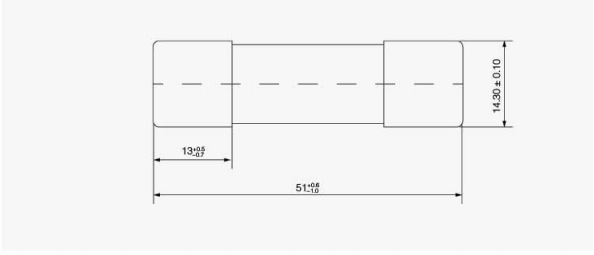 1000 VDC 14X51mm Solar DC Fuse gPV 40A50A63A