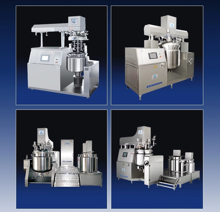 SinaEkato Hot Sale Body Cream Making Machine Vacuum Emulsifying Mixer