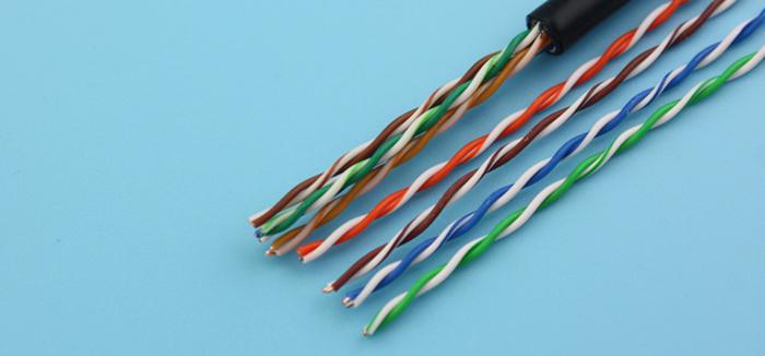 Outdoor Network Cable Cat5e UTP Copper Conductor Waterproof Lan Cable