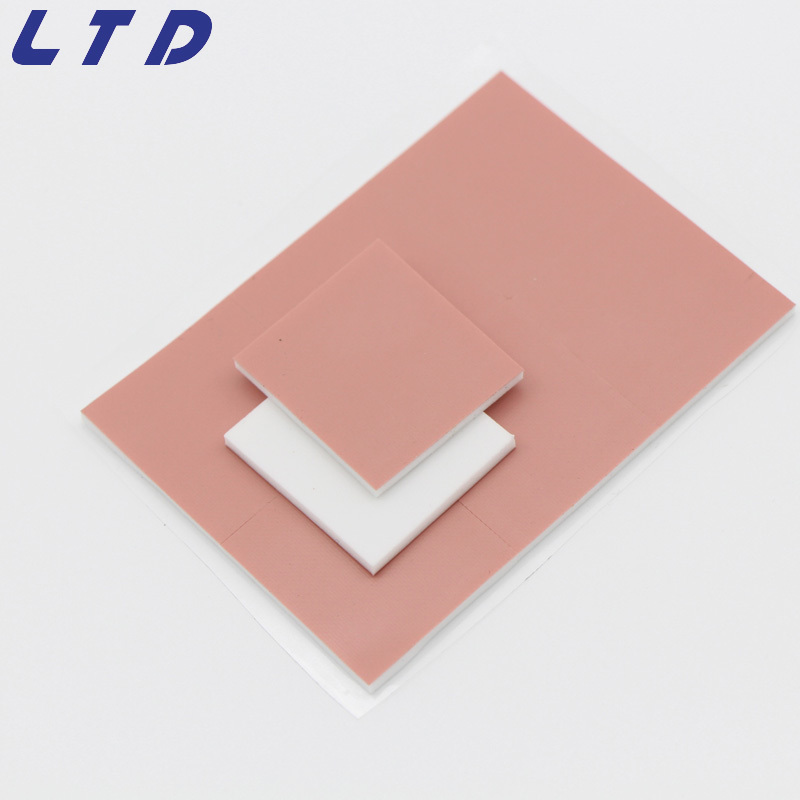 Soft Thermal Silicone Rubber Pad with Insolation Fiberglass Cloth