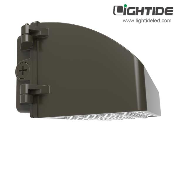 DLC QPL Surface Mount LED Wall Pack Light Fixture 40100W 100277VAC
