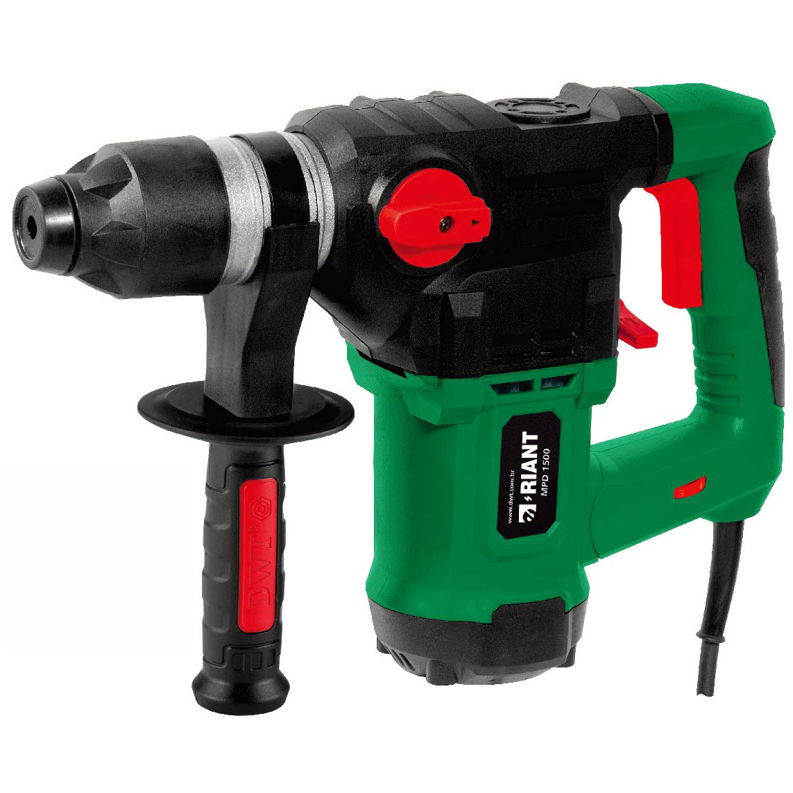 Electric demolition hammer 1500W breaker hammer electric drill power tool
