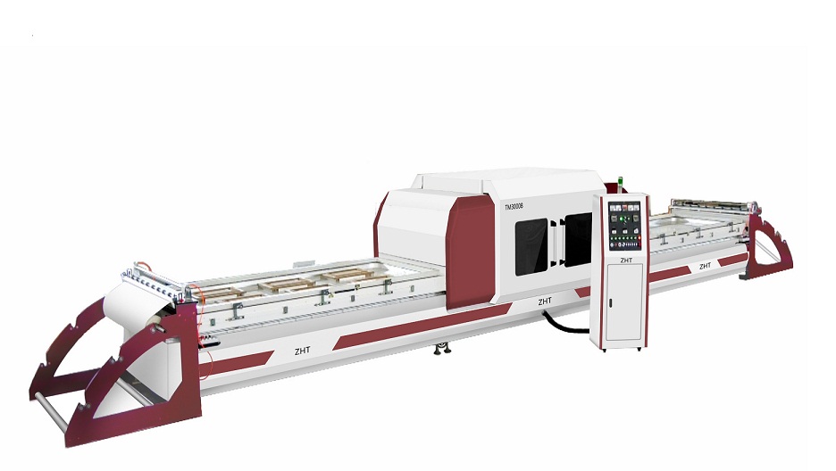 TM3000B Automation high gloss membrane press machine Shenyang Zhanhongtu manufacturer