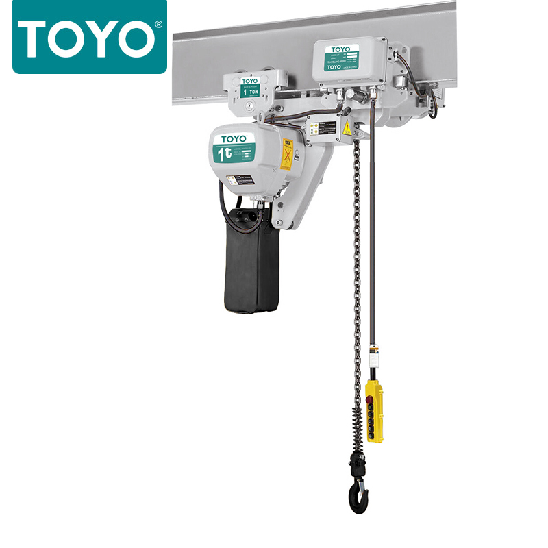 China Manufacturer Electric Chain Hoist with Electric Trolley Manufacturer suppie