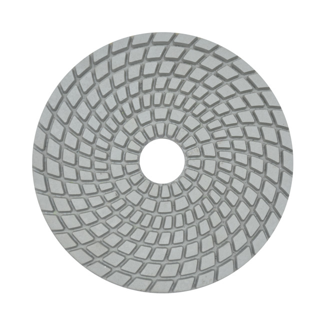 4 Inch Diamond Resin Granite Marble Wet Dry Flexible Polishing Pad for angle grinder