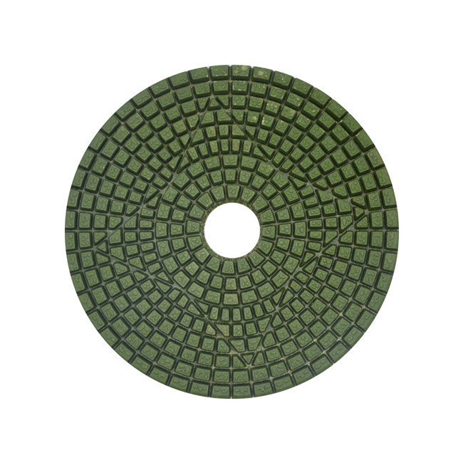 4 Inch Diamond Resin Granite Marble Wet Dry Flexible Polishing Pad for angle grinder