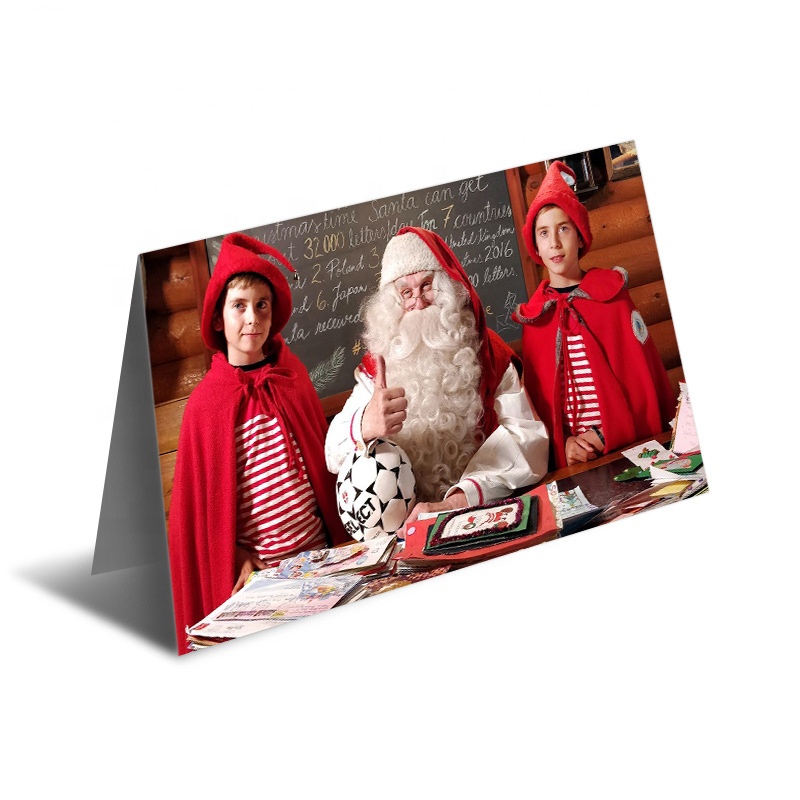 Lenticular printing 3D greeting card Thank you card Christmas card