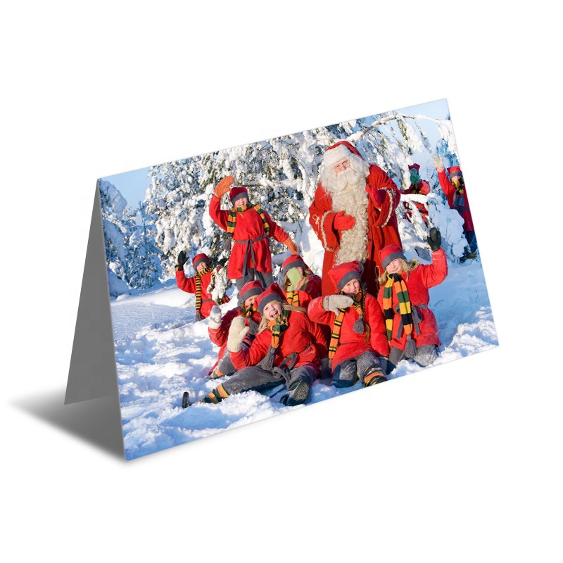 Lenticular printing 3D greeting card Thank you card Christmas card