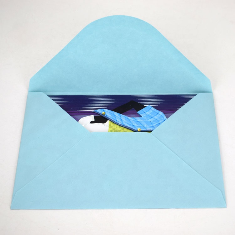 Lenticular printing 3D greeting card Thank you card Christmas card