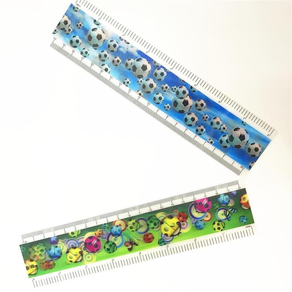 3D lenticular printing rulers for kids