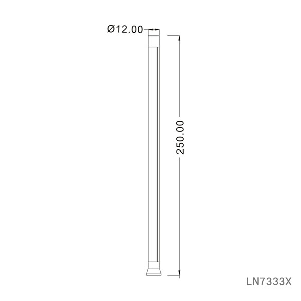 Long lifespan 3W 4W 5W standing LED display case spotlight for jewelry