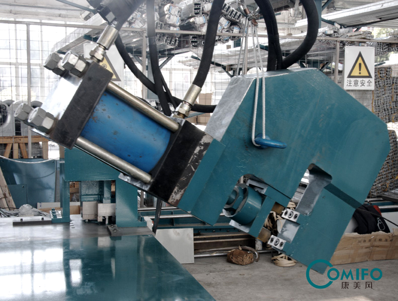 Fire Damper Fasten Table Fire damper machine Volume damper machine