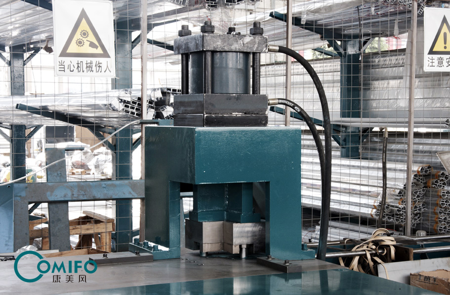 Fire Damper Fasten Table Fire damper machine Volume damper machine