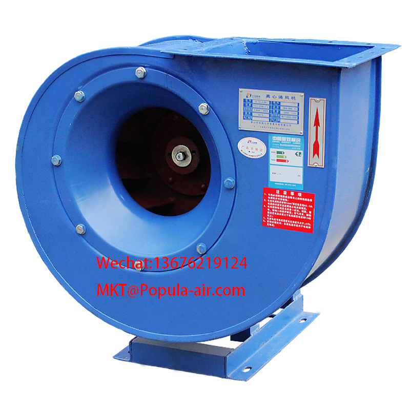 Industrial Centrifugal Fan Motor Directly Driven Type POPULA 472 7A