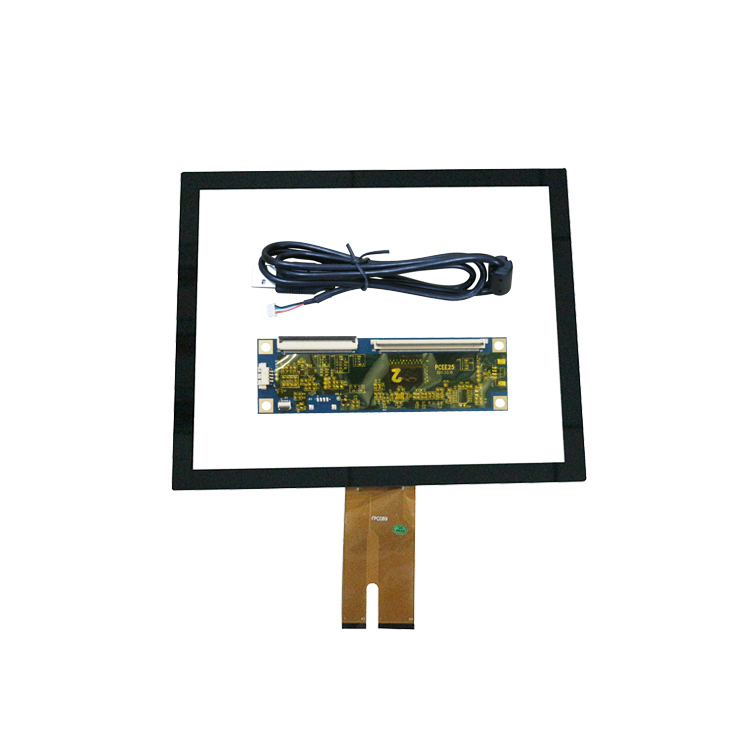 Industrial COF 104 Inches Capacitive Touch Glass Overlay