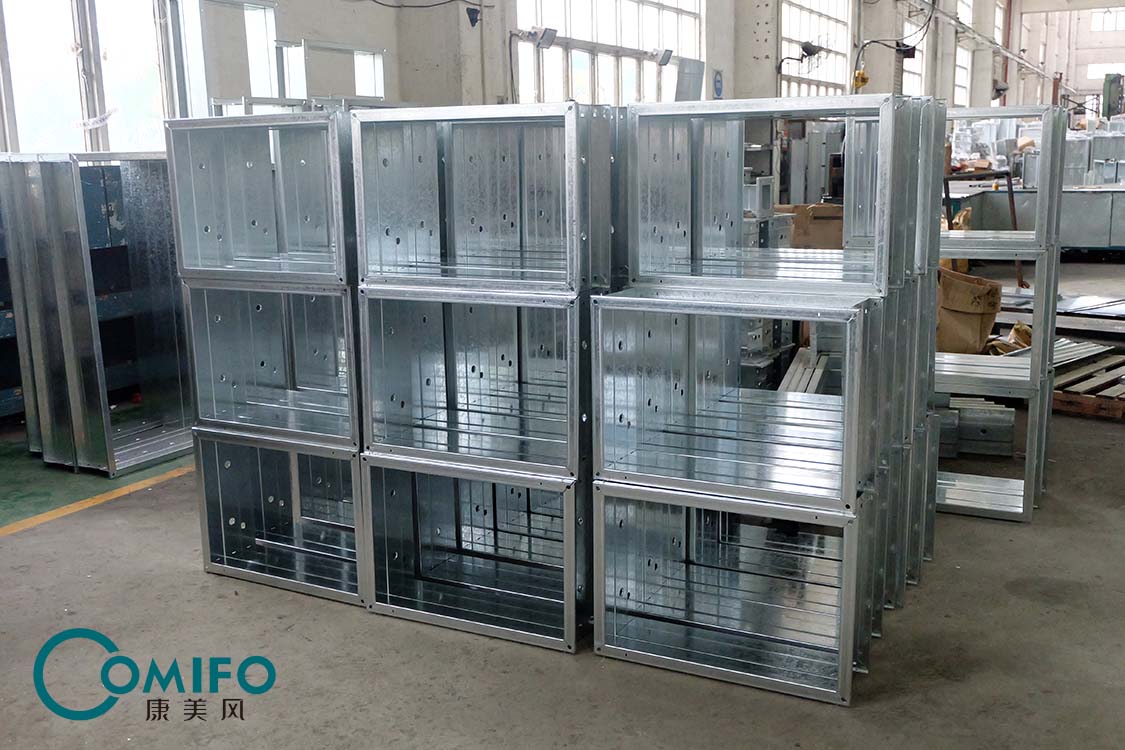 Volume damper production line Fire damper machine