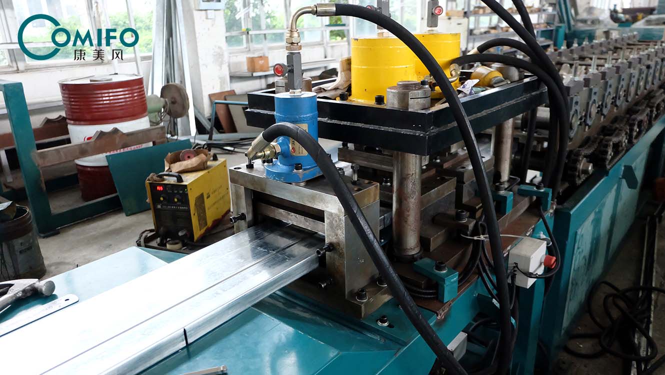 Volume damper production line Fire damper machine